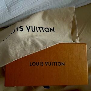 LV Box and dust bag!